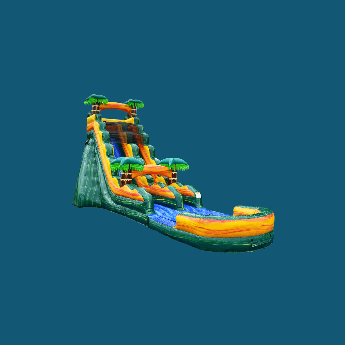 19FT Single Lane Waterslide
